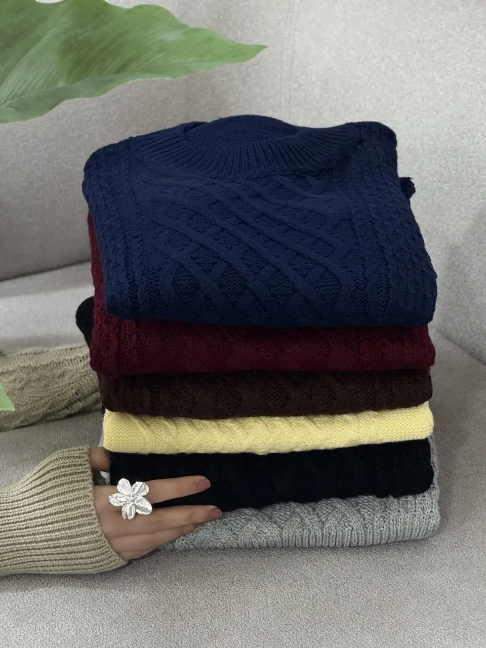 پلیور بافت ترک لیسا